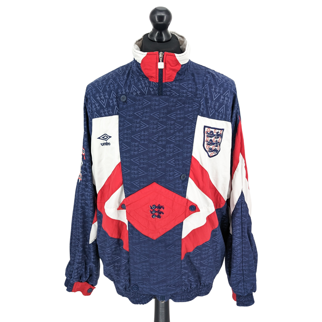 England training football jacket 1990/92