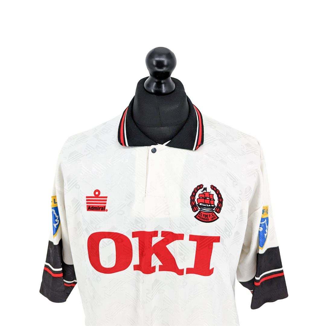 Clyde FC home football shirt 1995/97