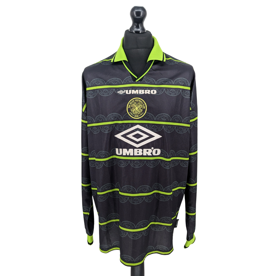 Celtic away football shirt 1998/99