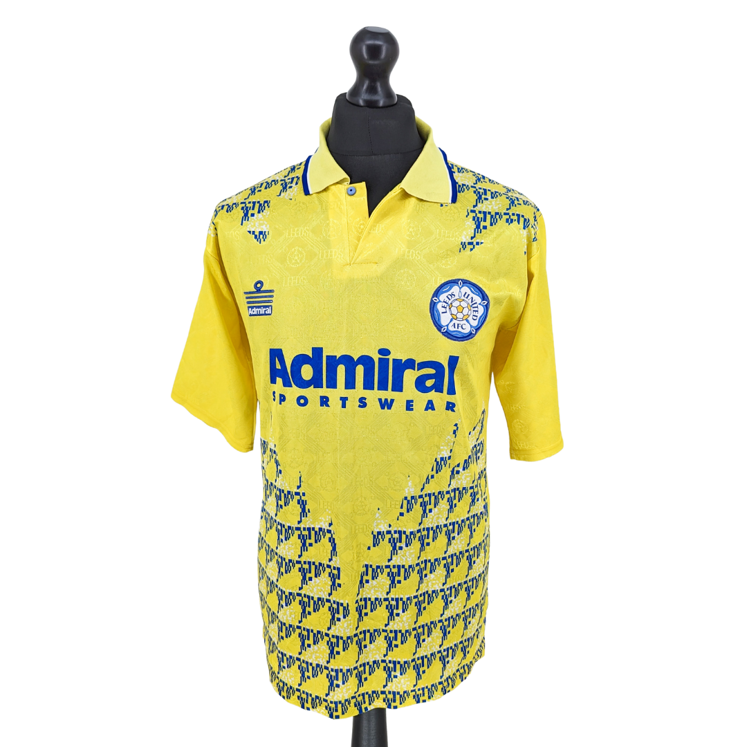 Leeds United away football shirt 1992/93