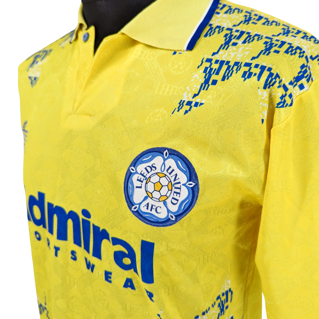 Leeds United away football shirt 1992/93