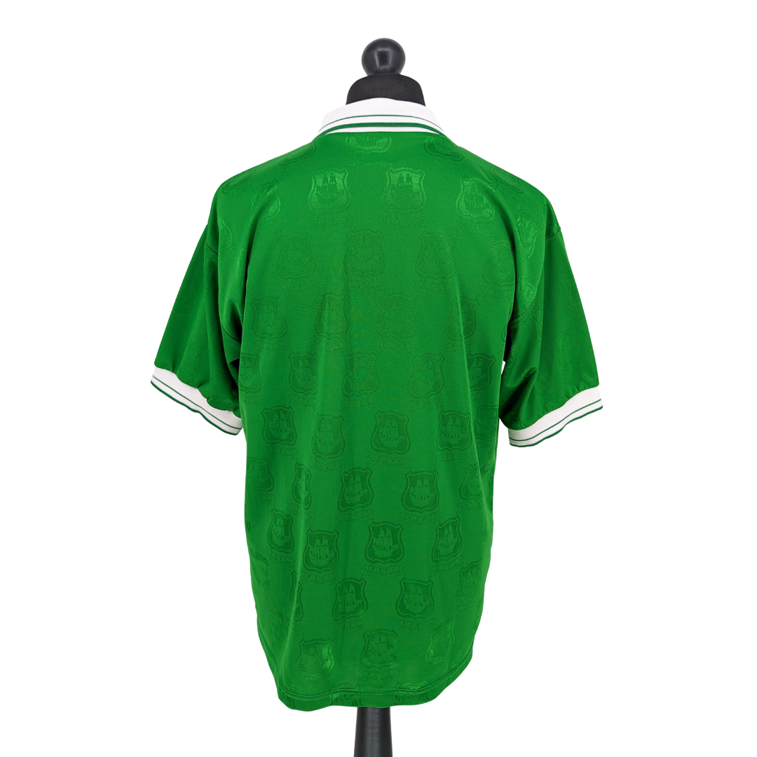 Plymouth Argyle away football shirt 1997/98
