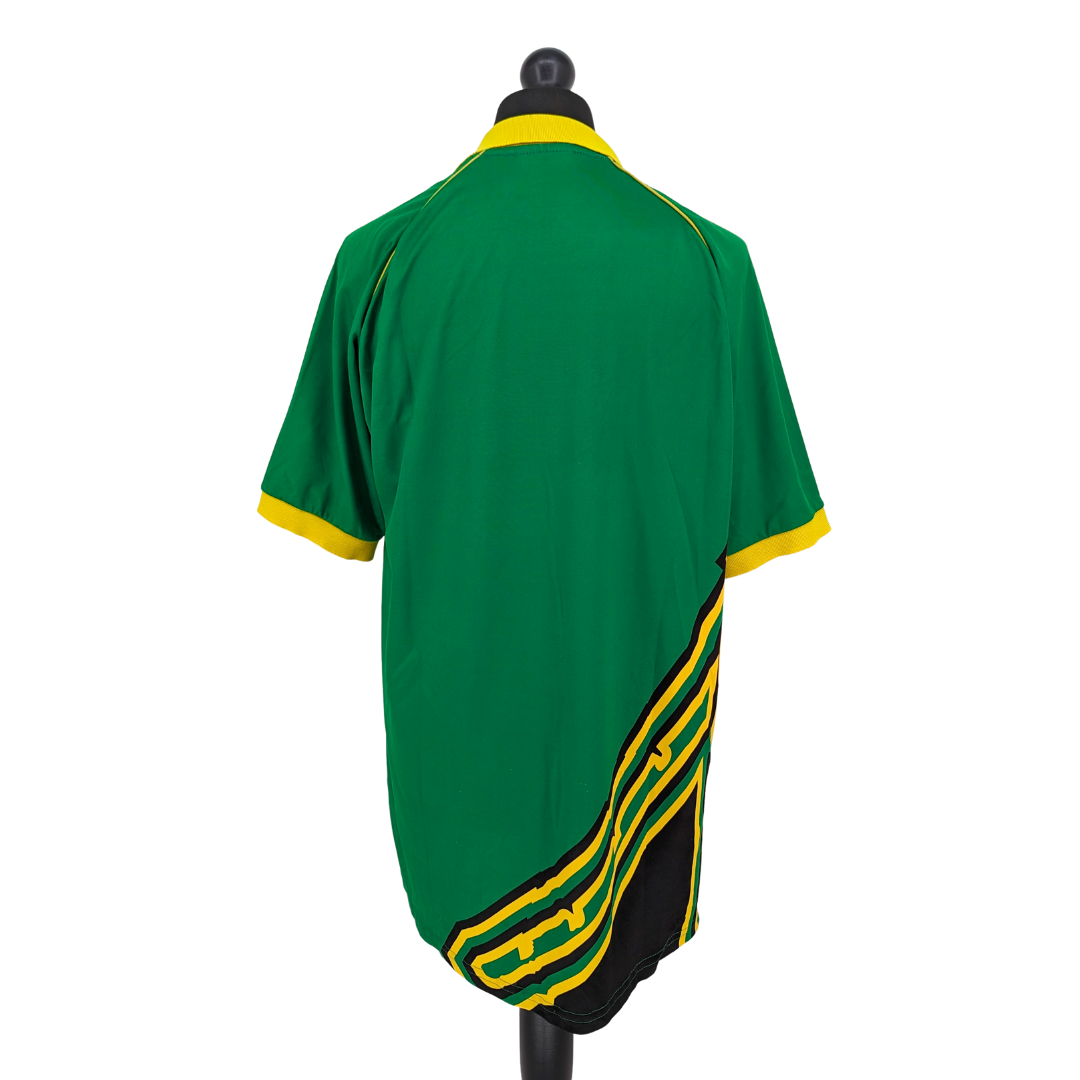 Jamaica away football shirt 1998/00