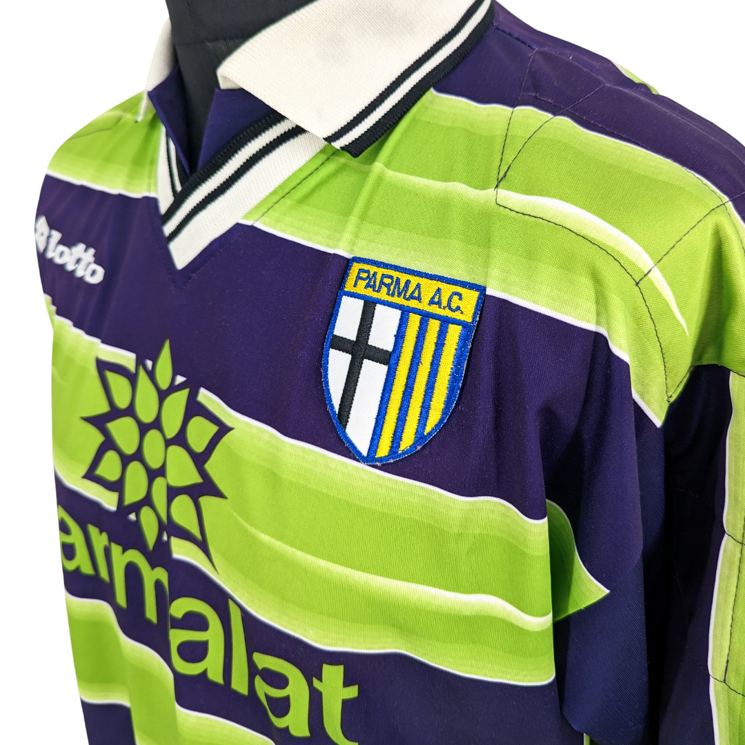 Parma goalkeeper football shirt 1998/99
