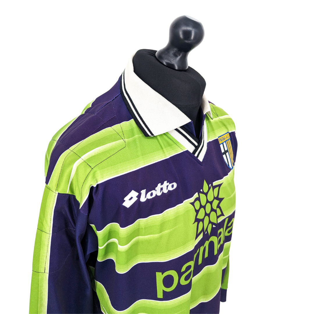 Parma goalkeeper football shirt 1998/99
