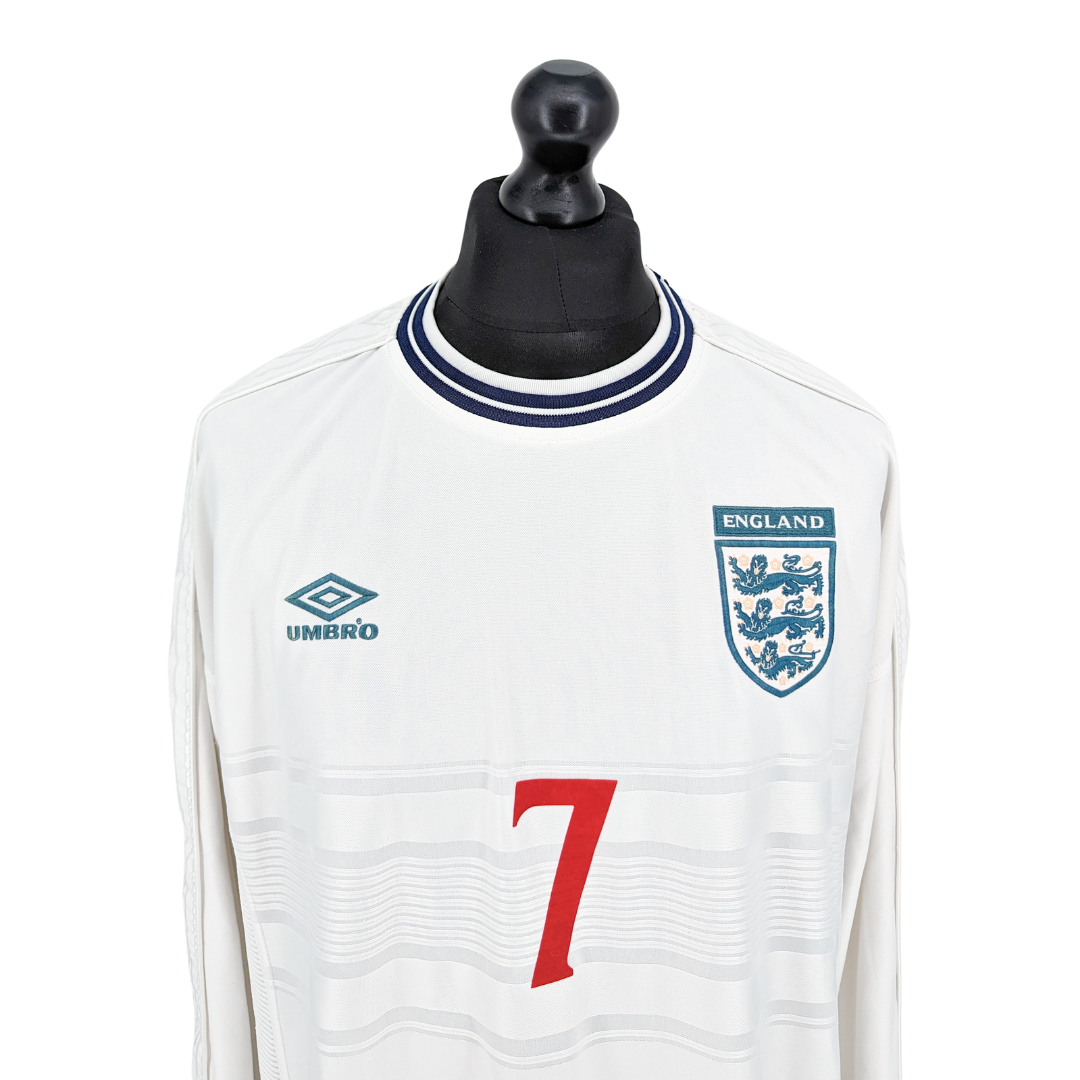 England home football shirt 1999/01