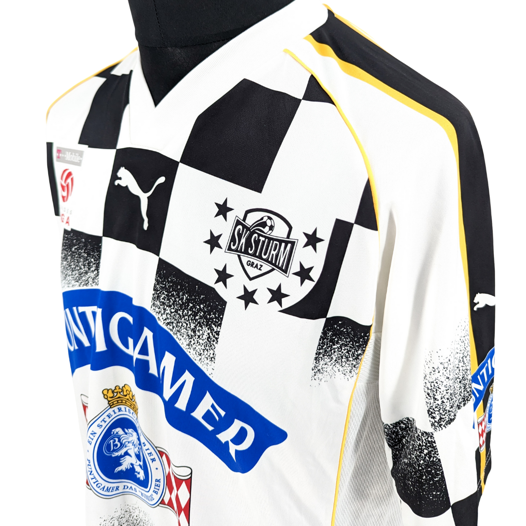 Sturm Graz home football shirt 2002/03 - (XL)