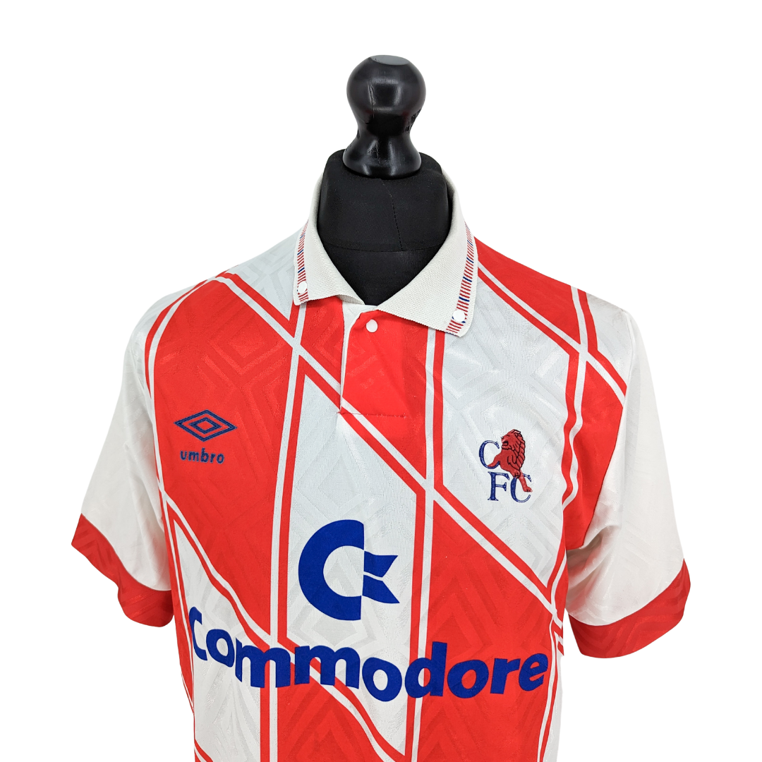 Chelsea away football shirt 1990/92