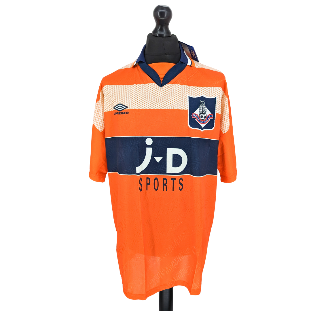 Oldham Athletic away football shirt 1995/96