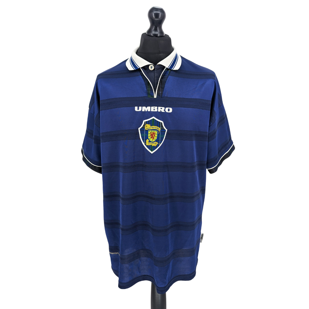 Scotland home football shirt 1998/00