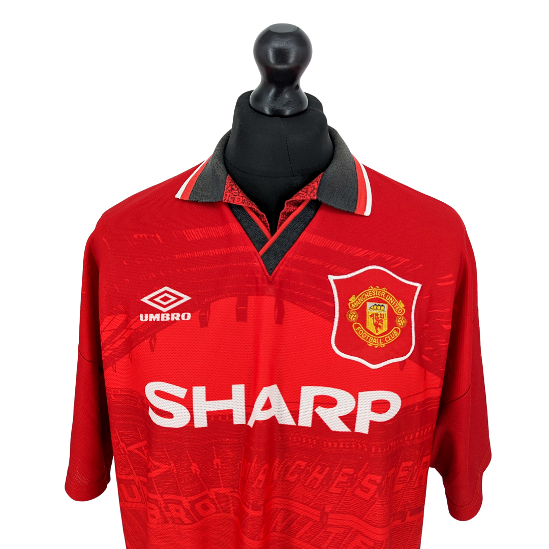 Manchester United home football shirt 1994/96