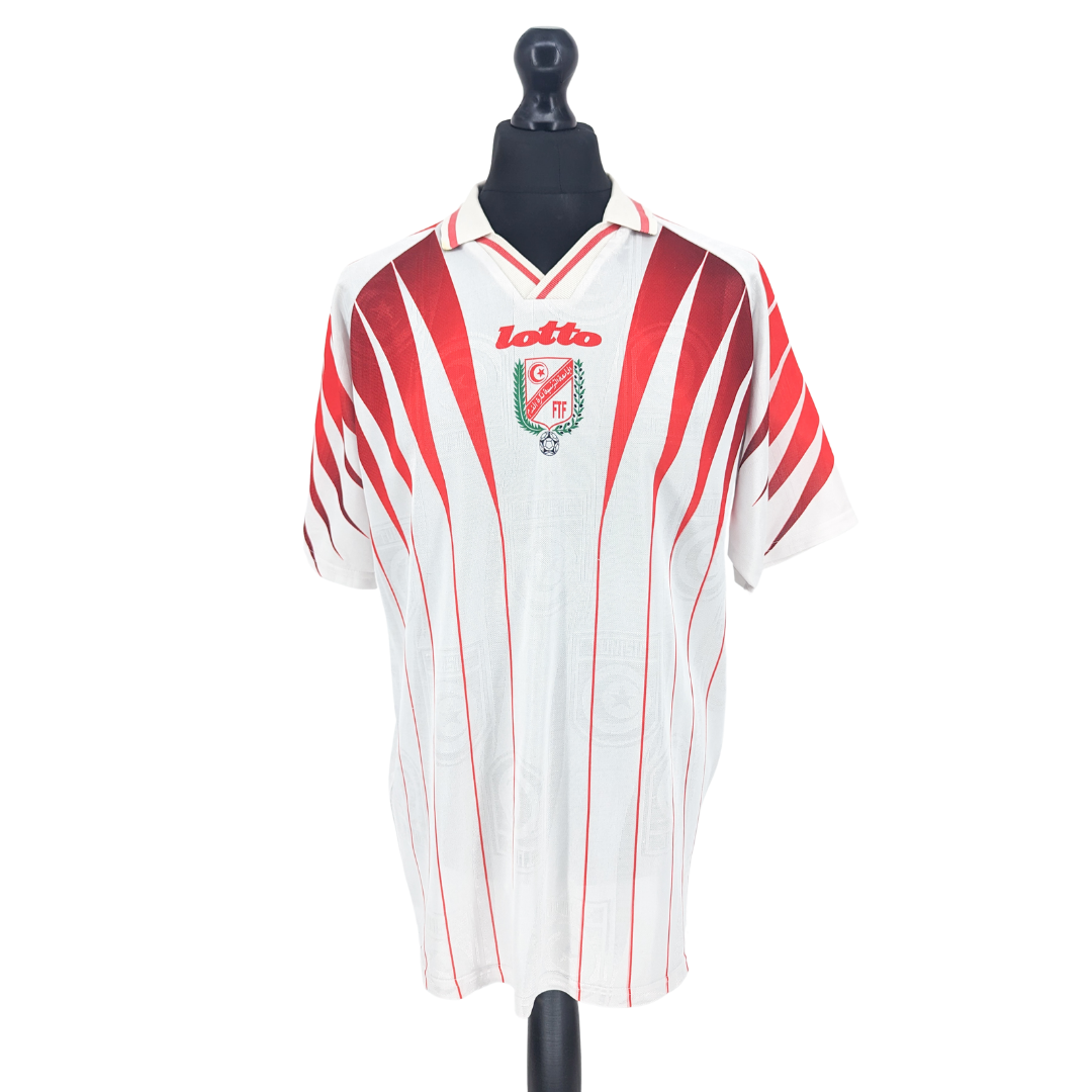 Tunisia away football shirt 1998/99