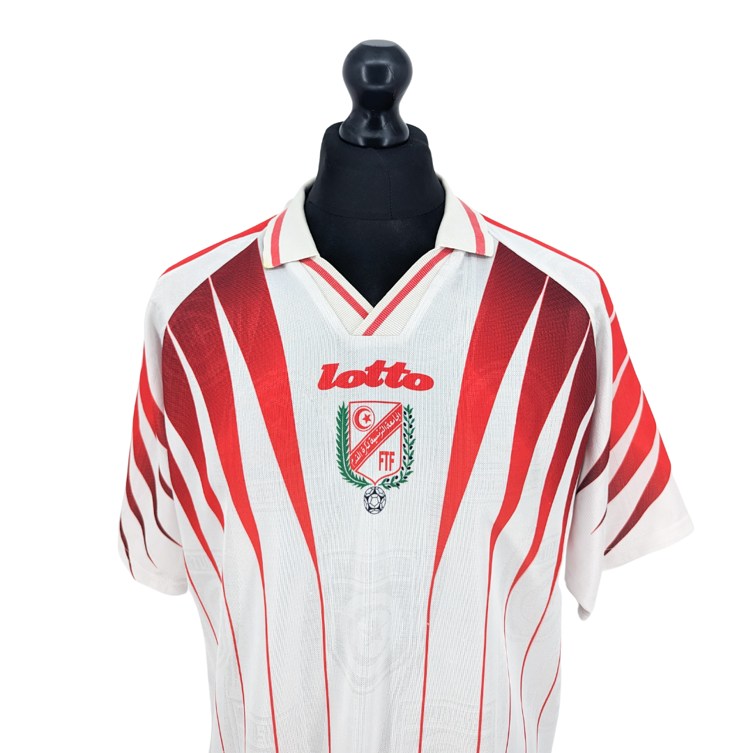 Tunisia away football shirt 1998/99