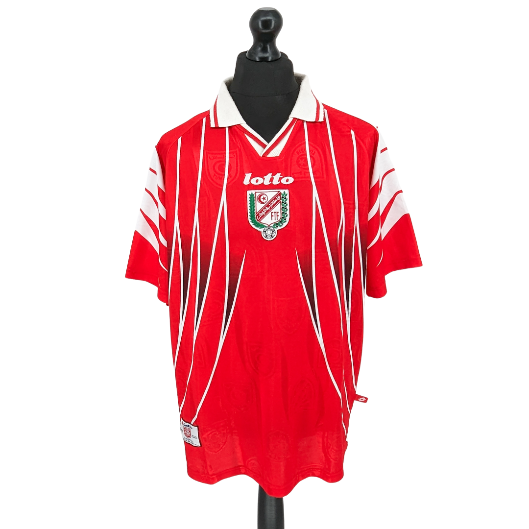 Tunisia home football shirt 1998/99