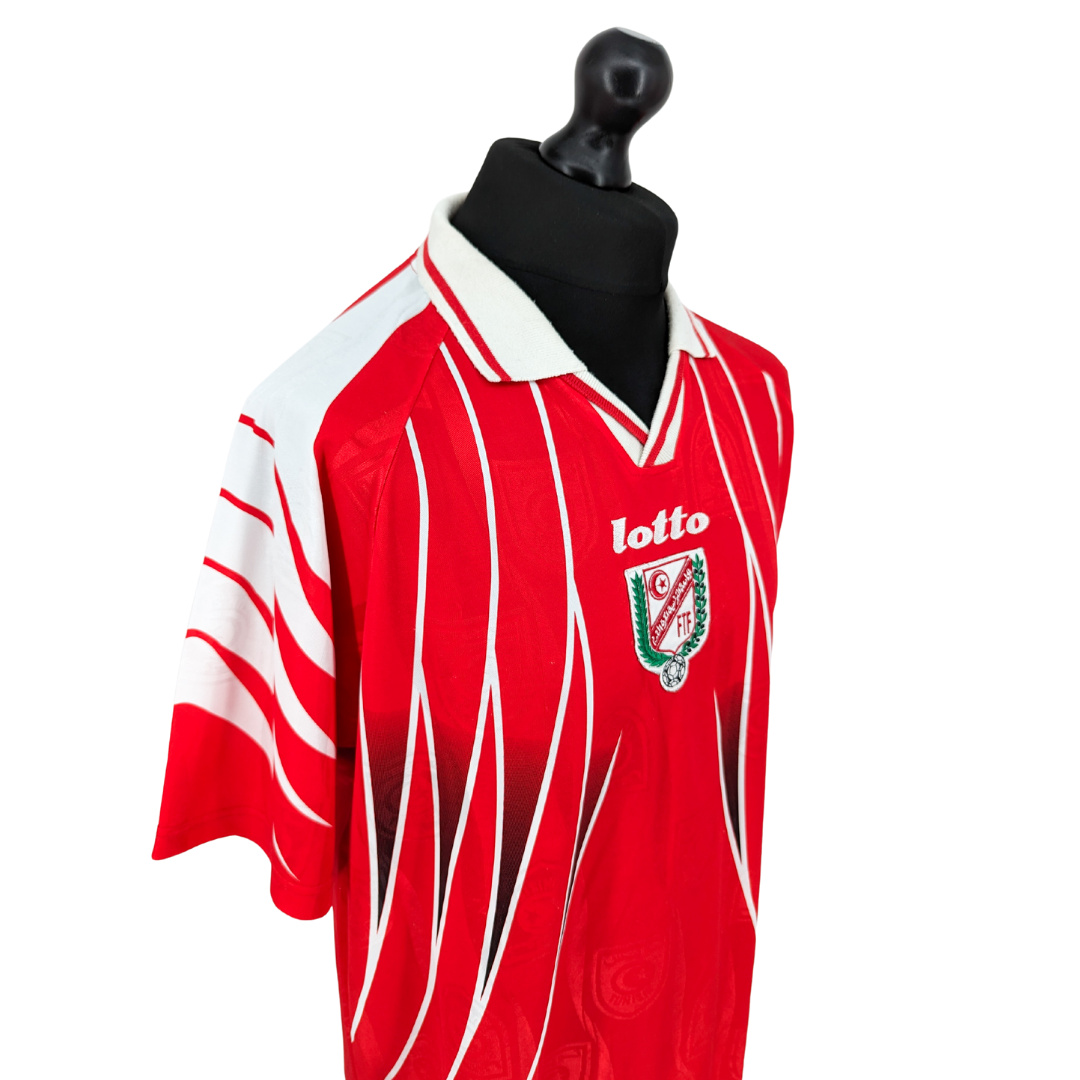 Tunisia home football shirt 1998/99