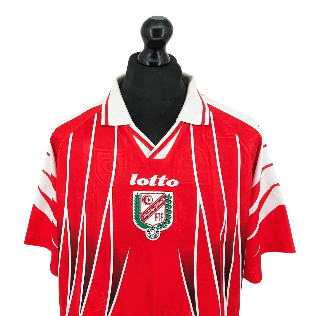 Tunisia home football shirt 1998/99