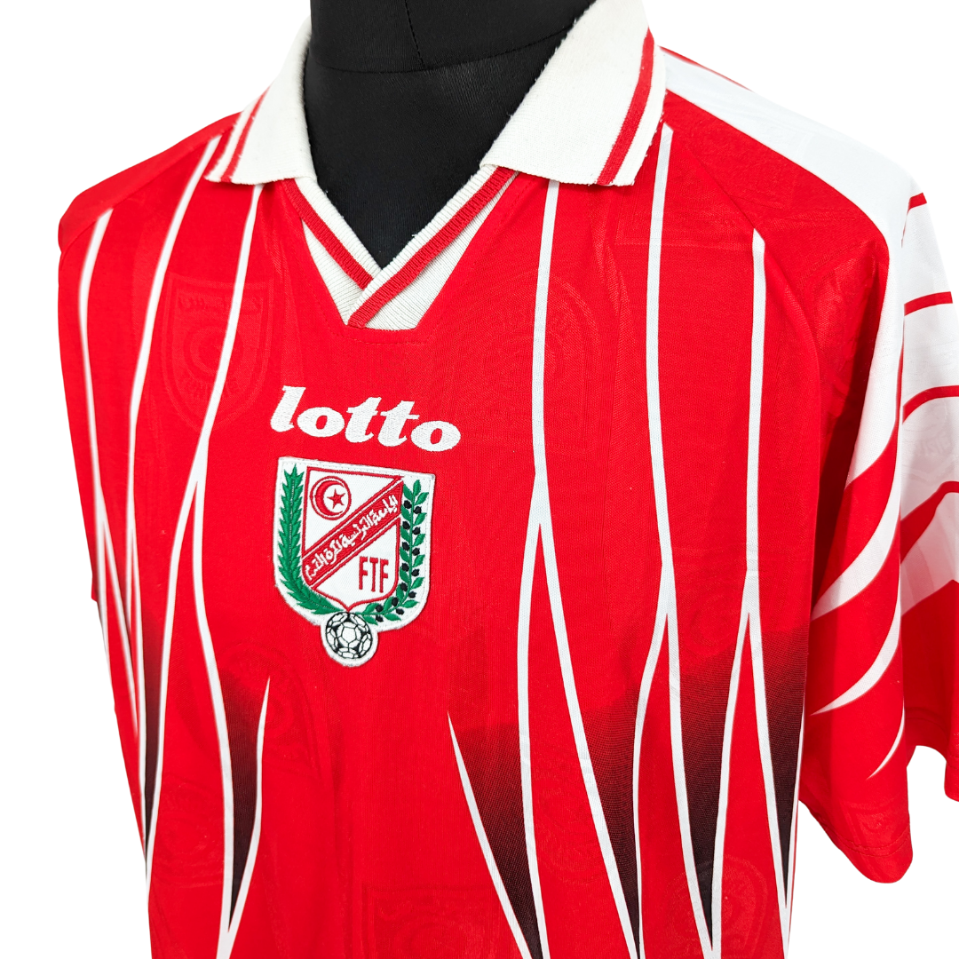 Tunisia home football shirt 1998/99
