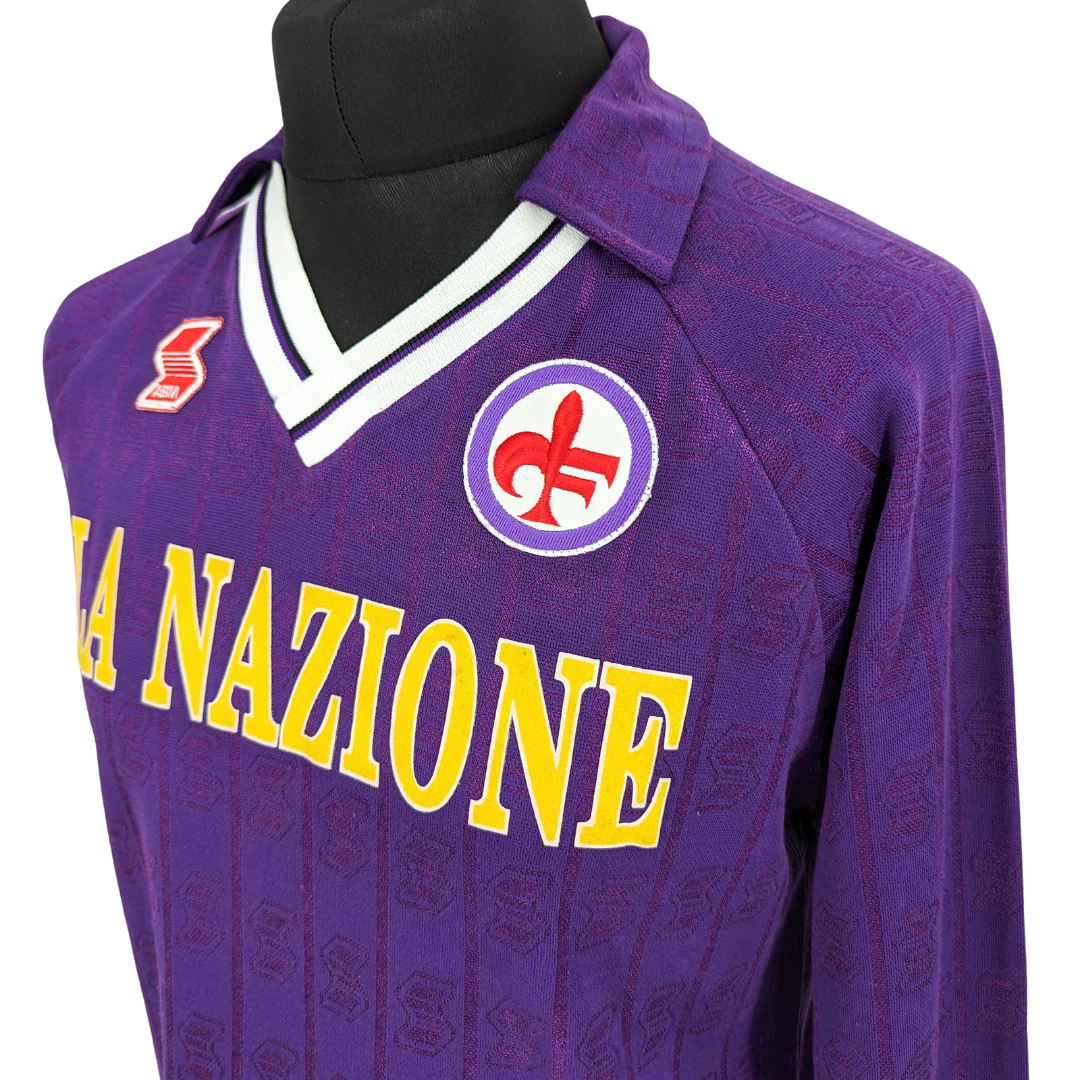 Fiorentina home football shirt 1990/91