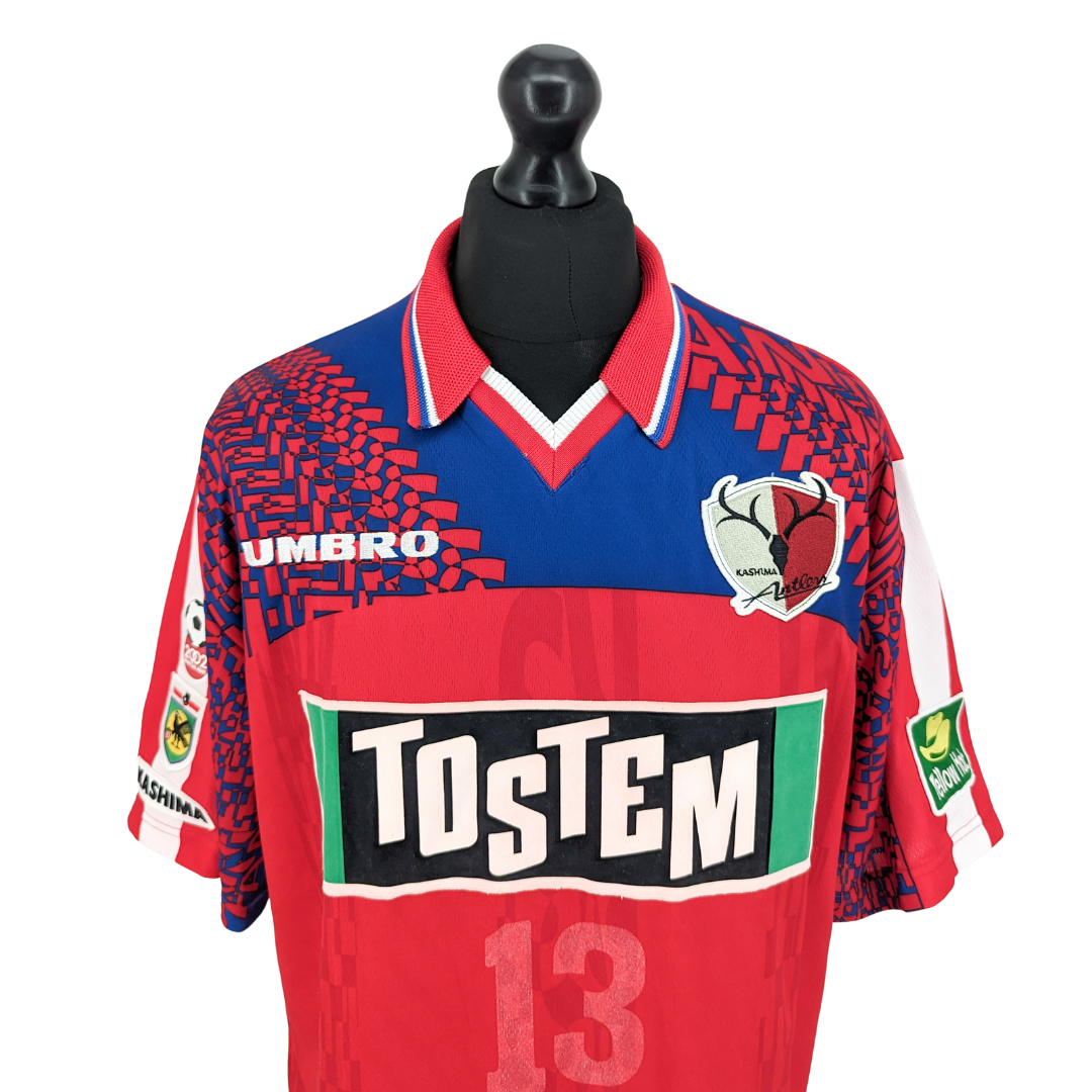Kashima Antlers home football shirt 1996/98