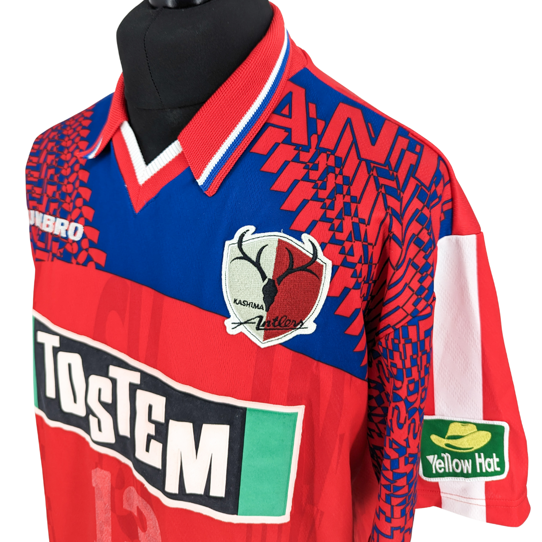 Kashima Antlers home football shirt 1996/98