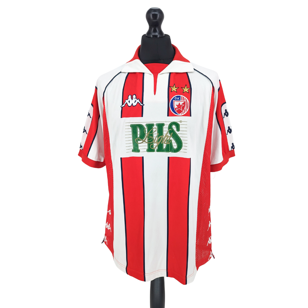 Crvena Zvezda home football shirt 1998/01