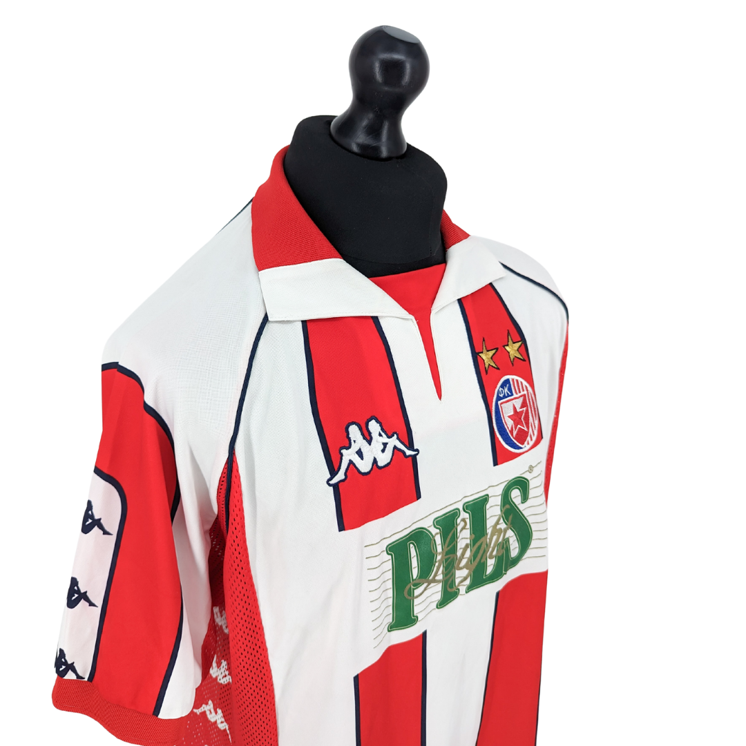 Crvena Zvezda home football shirt 1998/01