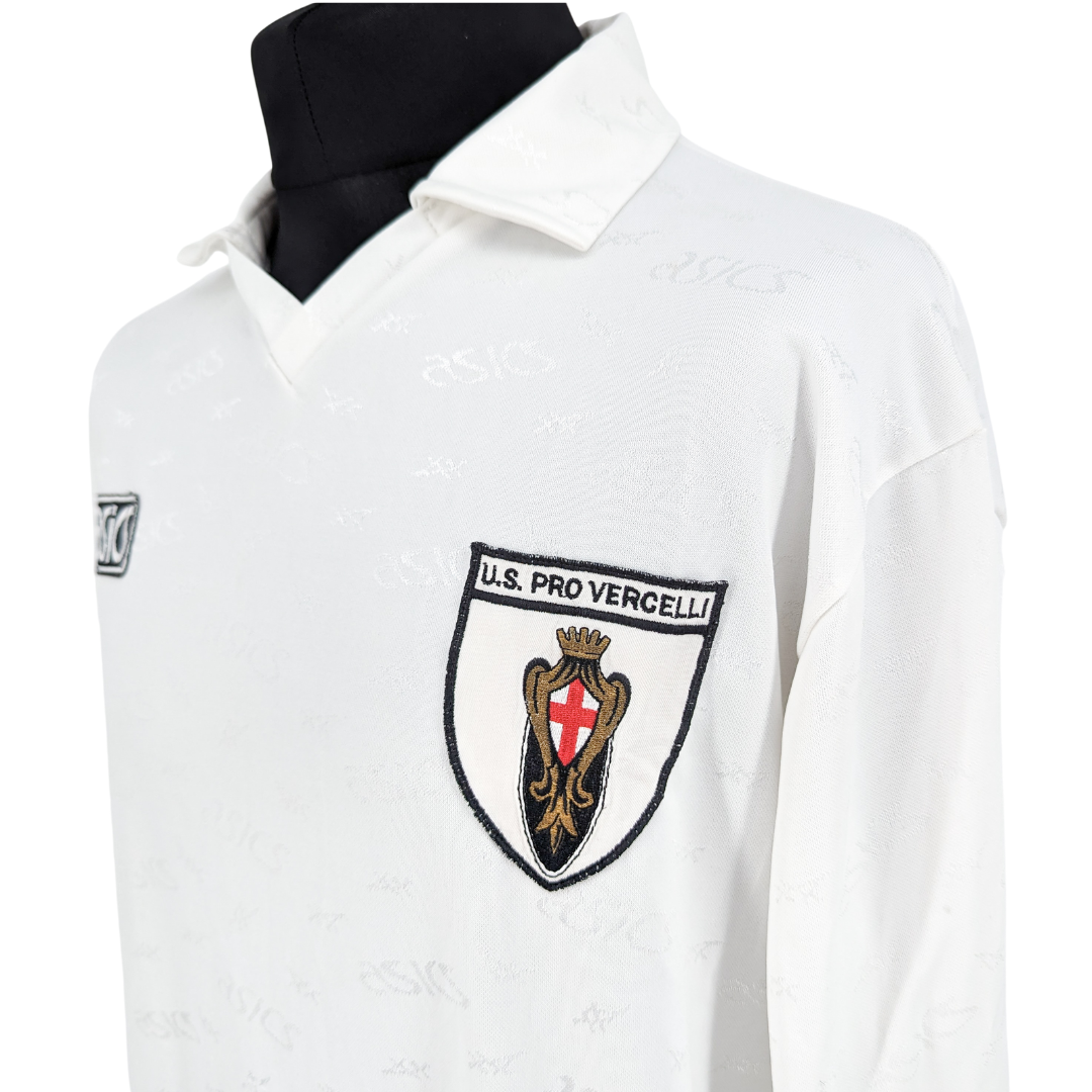 Pro Vercelli home football shirt 1990/91