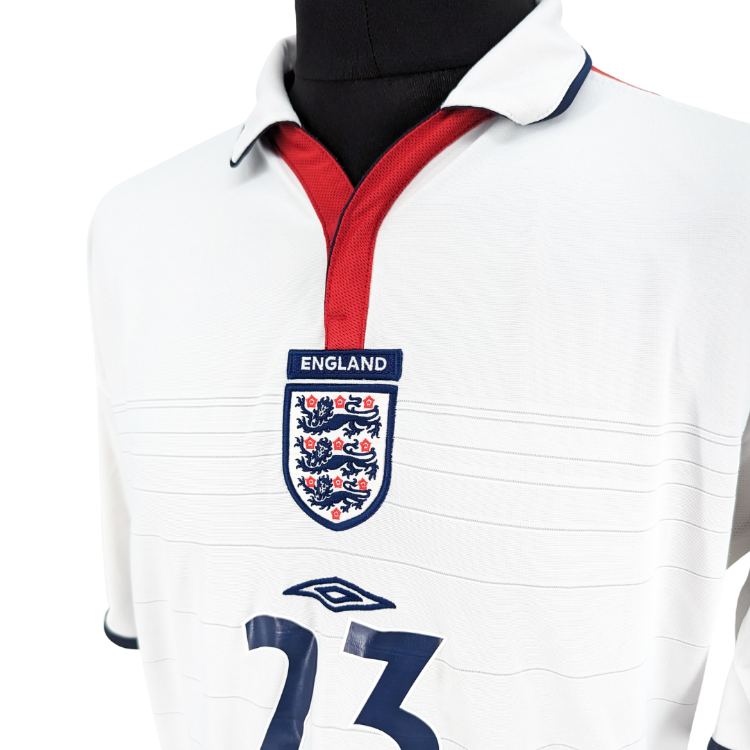 England home football shirt 2003/05