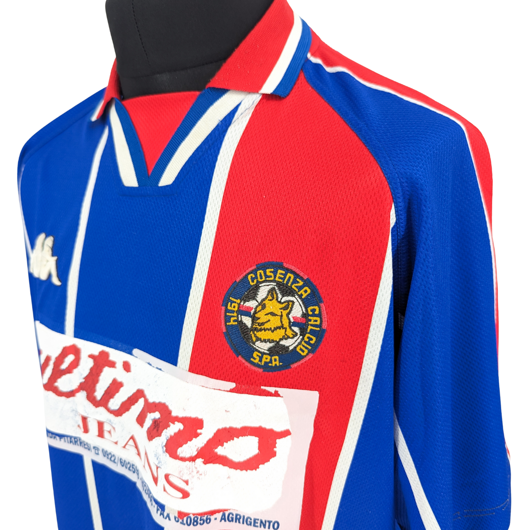 Cosenza Calcio home football shirt 1997/99