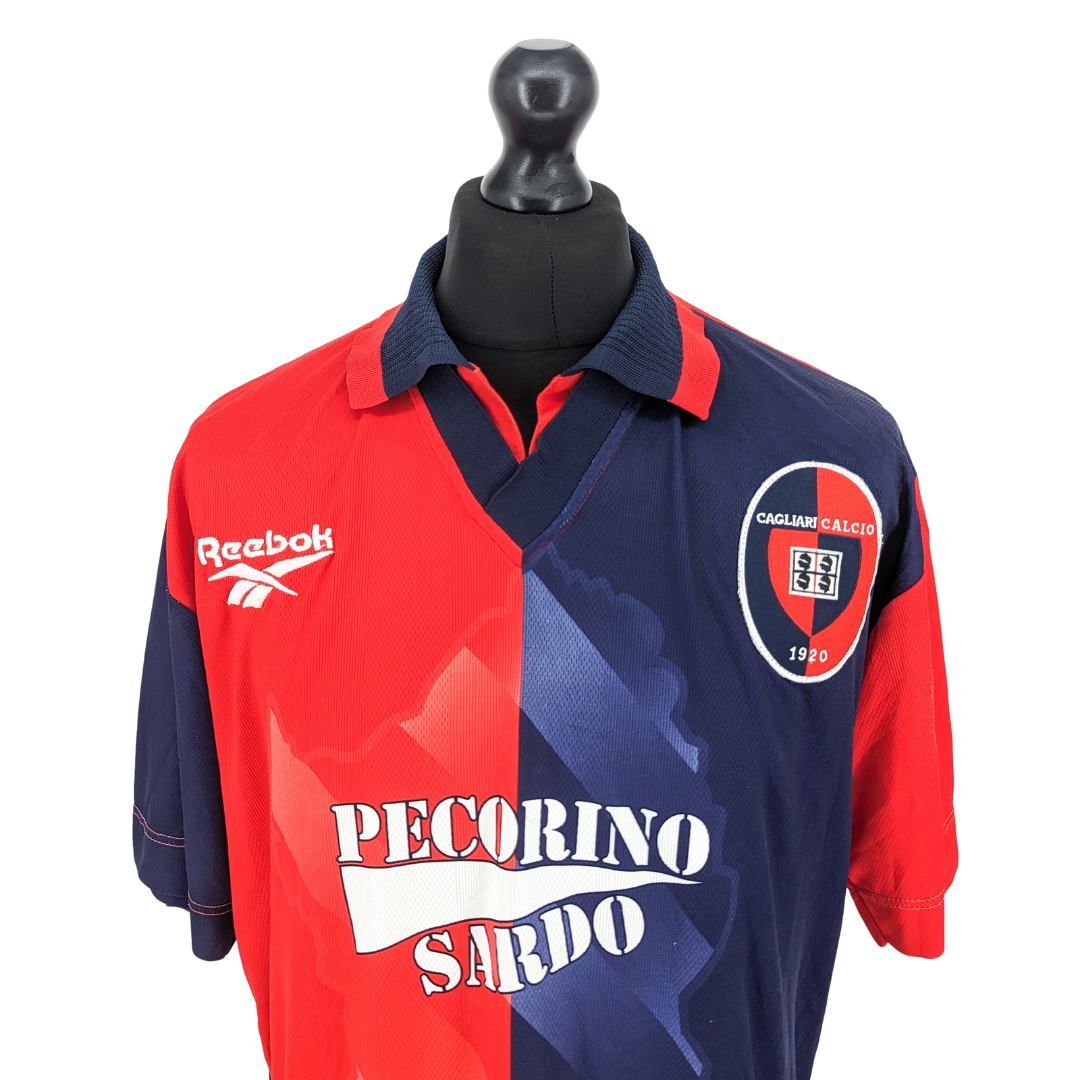 Cagliari home football shirt 1997/98