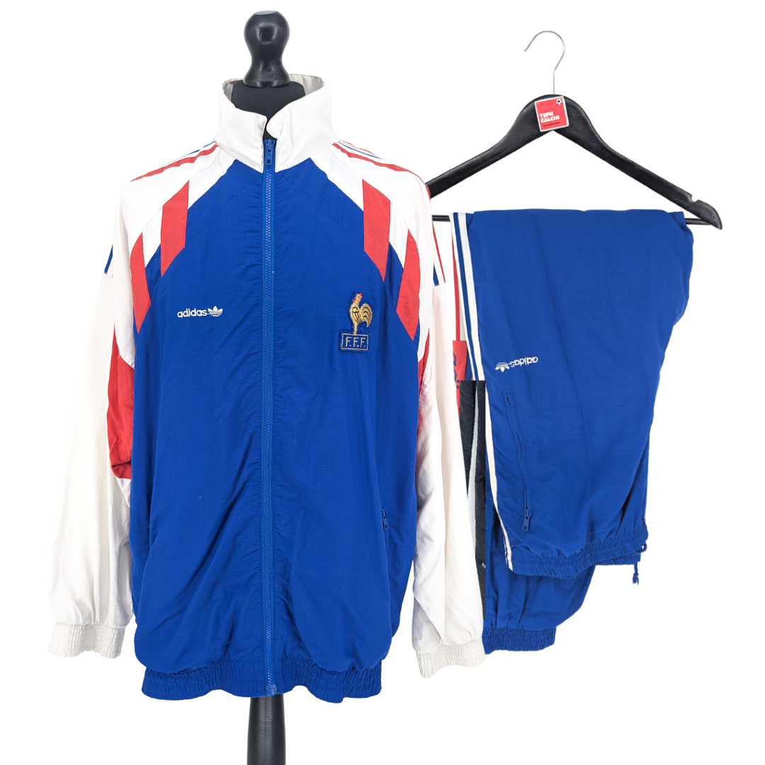 France training full football tracksuit 1990/92