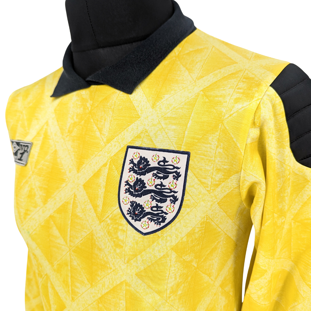 England goalkeeper football shirt 1990/91