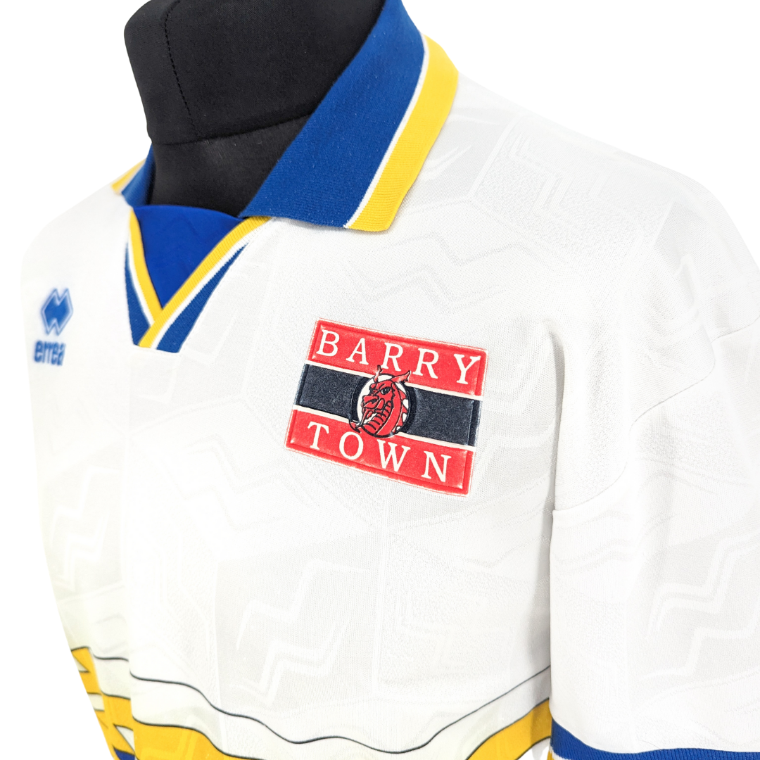 Barry Town away football shirt 1997/99