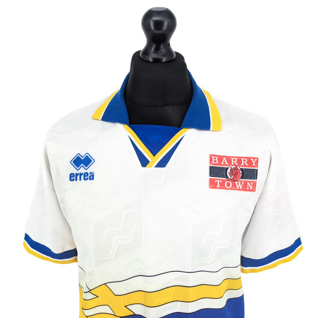 Barry Town away football shirt 1997/99