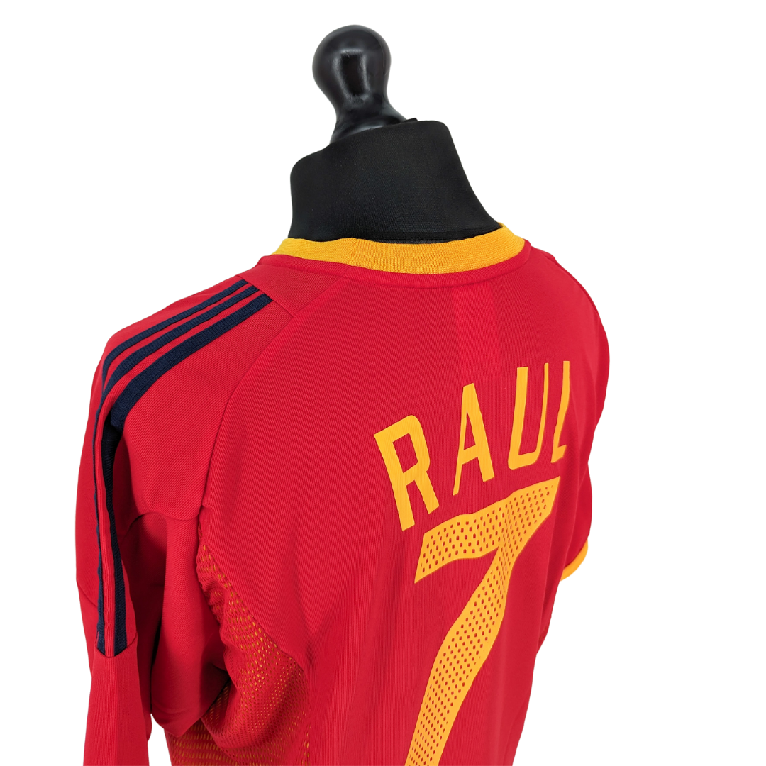 Spain home football shirt 2002/04