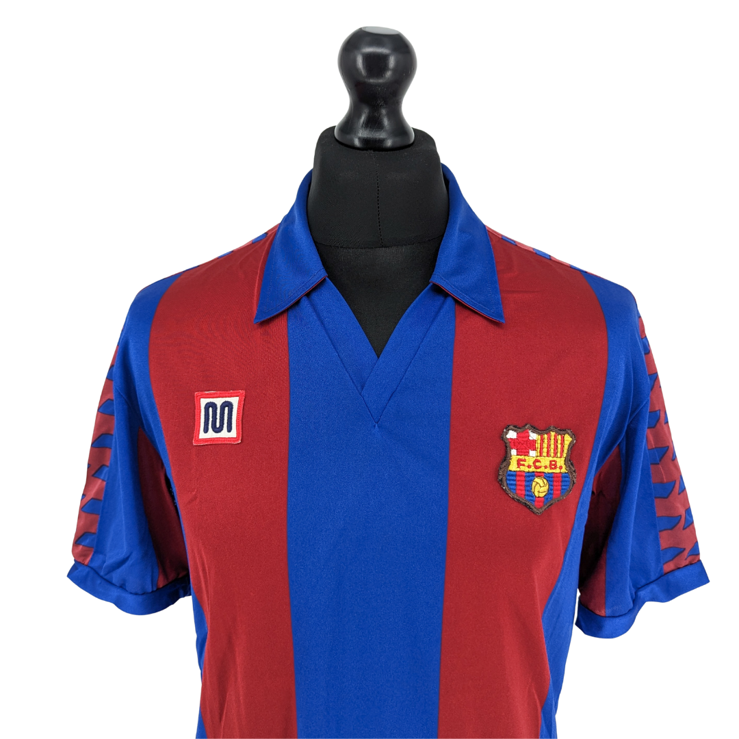 Barcelona home football shirt 1982/89