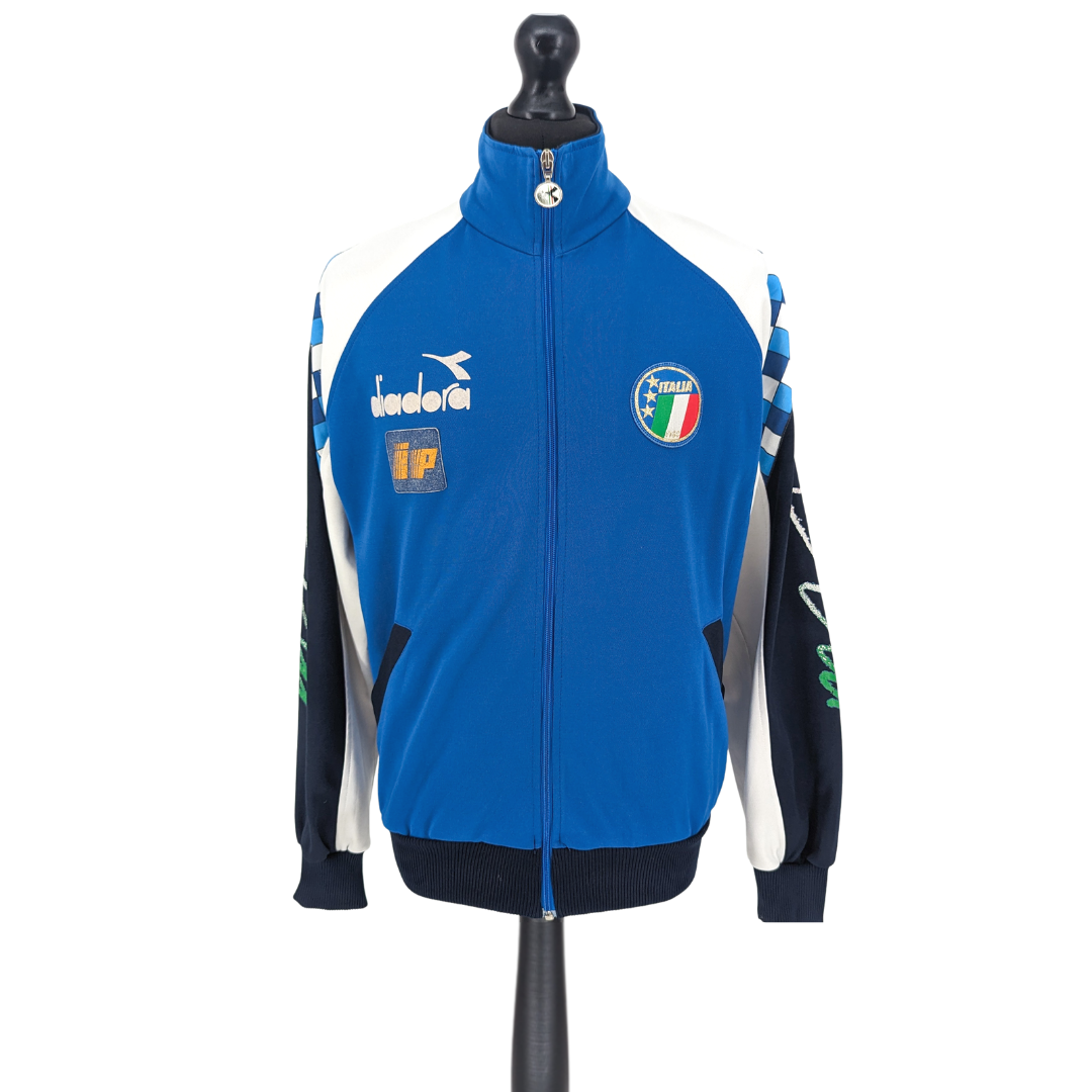 Italy football tracksuit jacket 1990/92