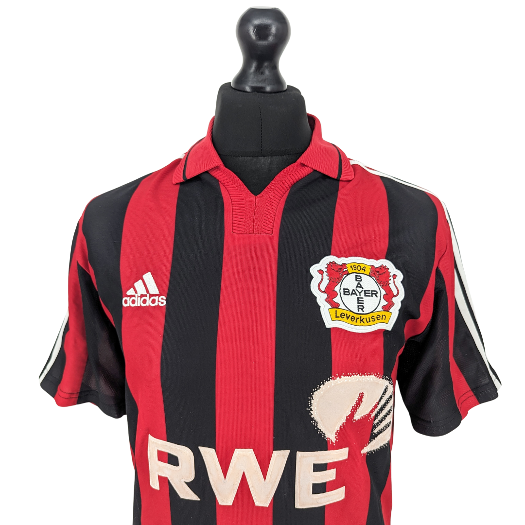 Bayer Leverkusen home football shirt 2001/02