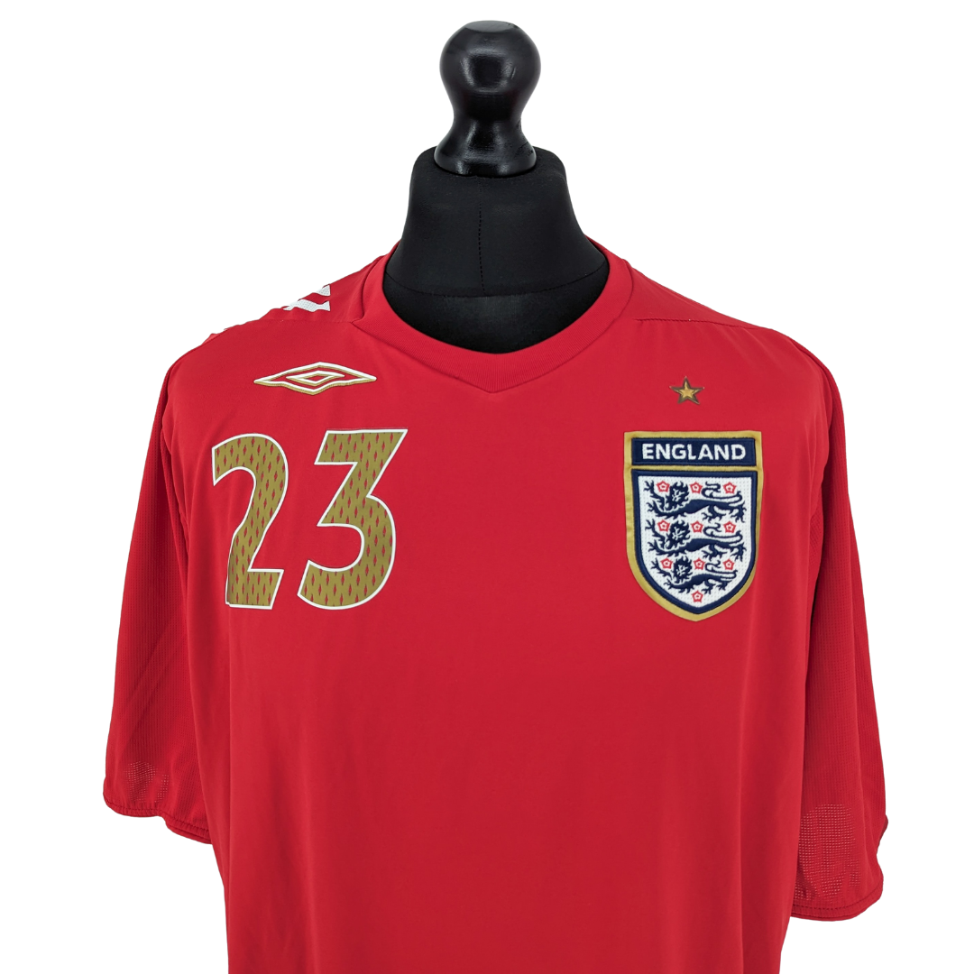 England away football shirt 2006/08