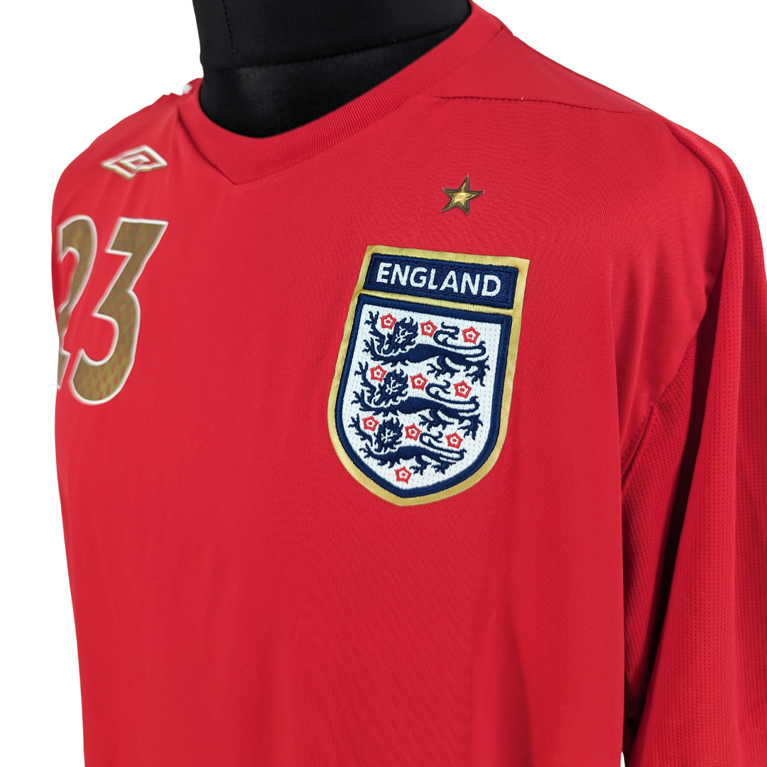 England away football shirt 2006/08