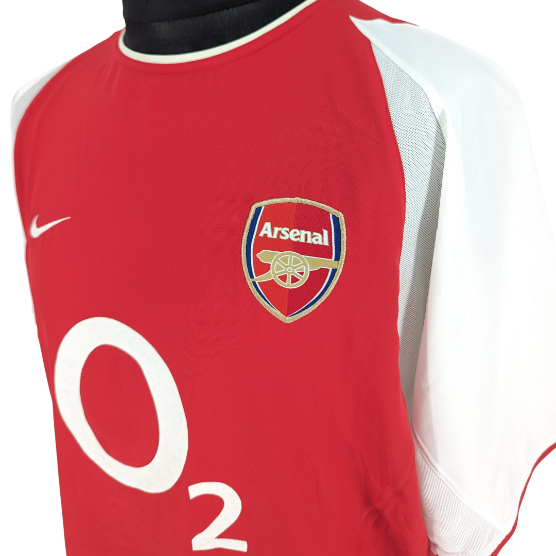 Arsenal home football shirt 2002/04