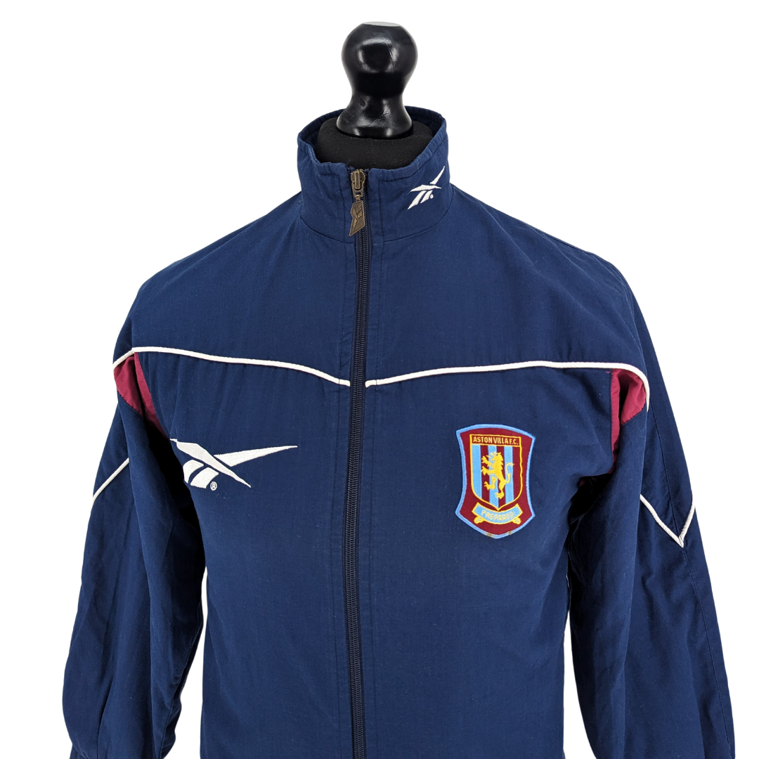 Aston Villa training football jacket 1997/98