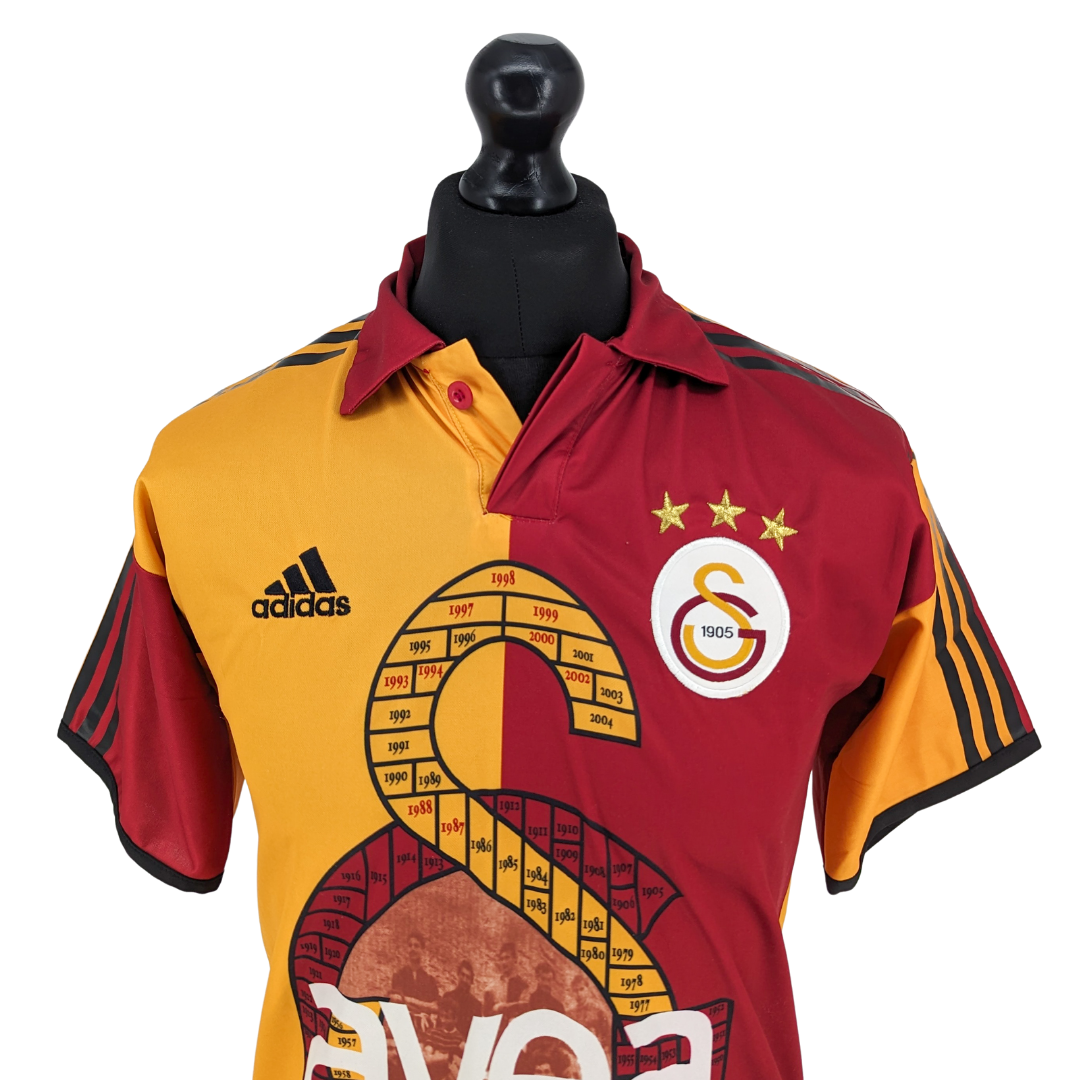 Galatasaray centenary home football shirt 2005 - (S)