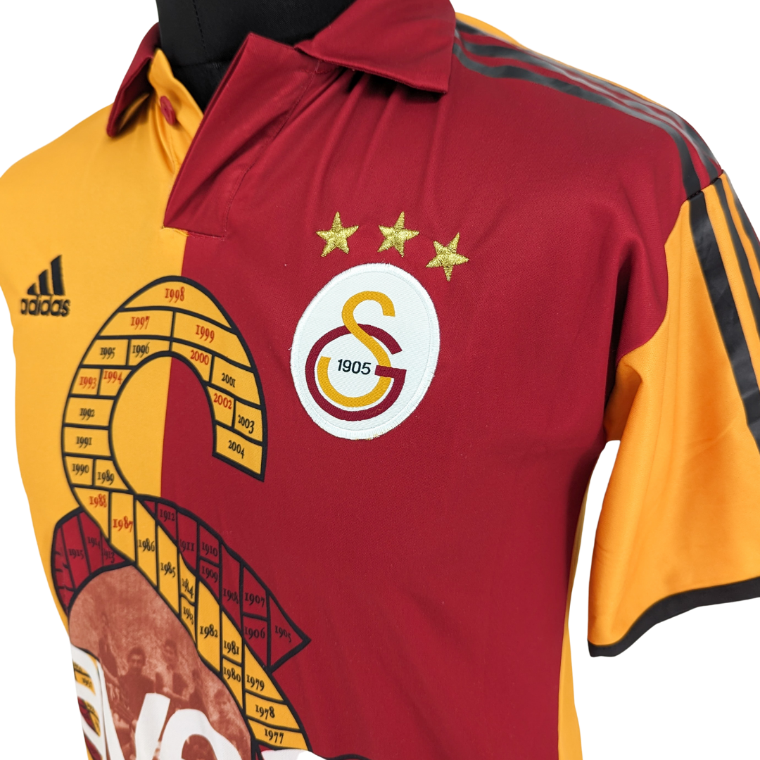 Galatasaray centenary home football shirt 2005 - (S)