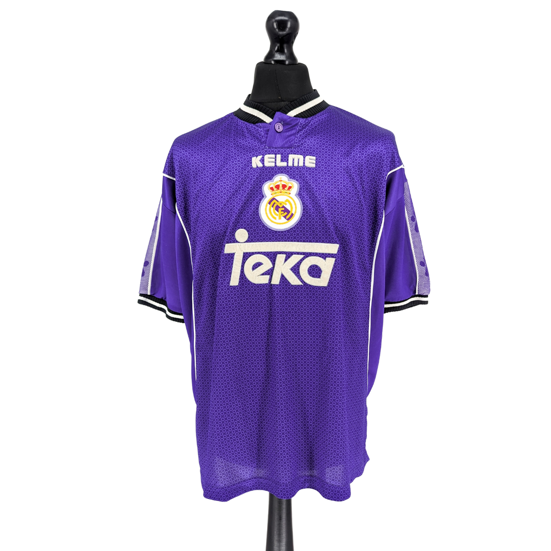 Real Madrid away football shirt 1997/98