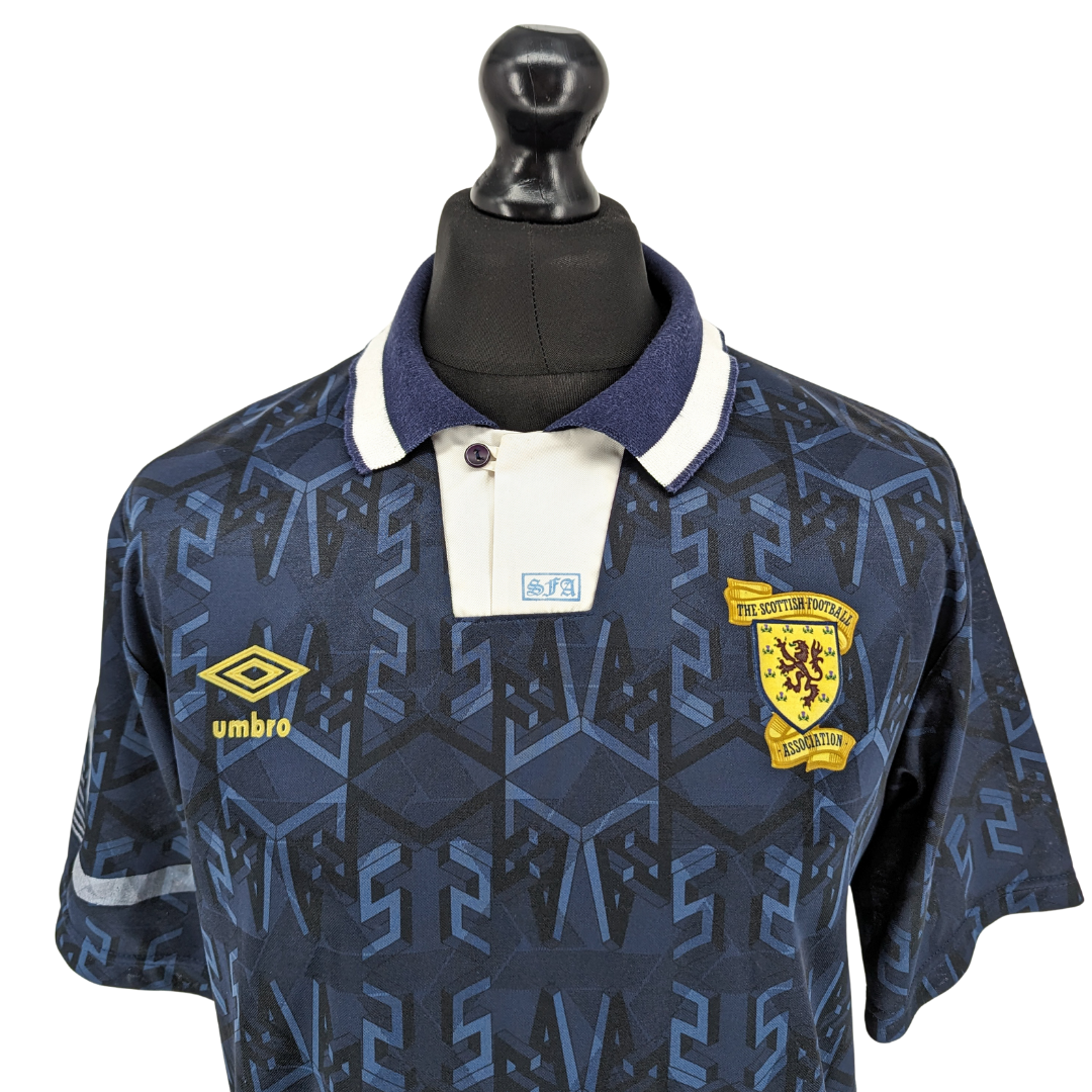 Scotland home football shirt 1991/94