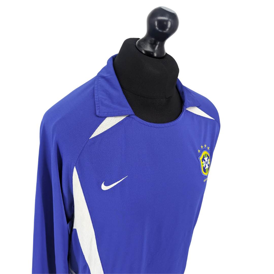 Brazil away football shirt 2002/04