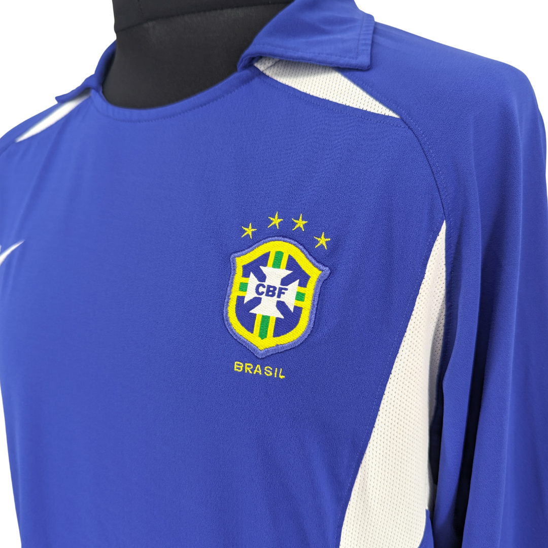 Brazil away football shirt 2002/04