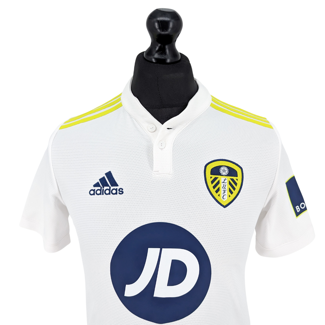 Leeds United home football shirt 2021/22