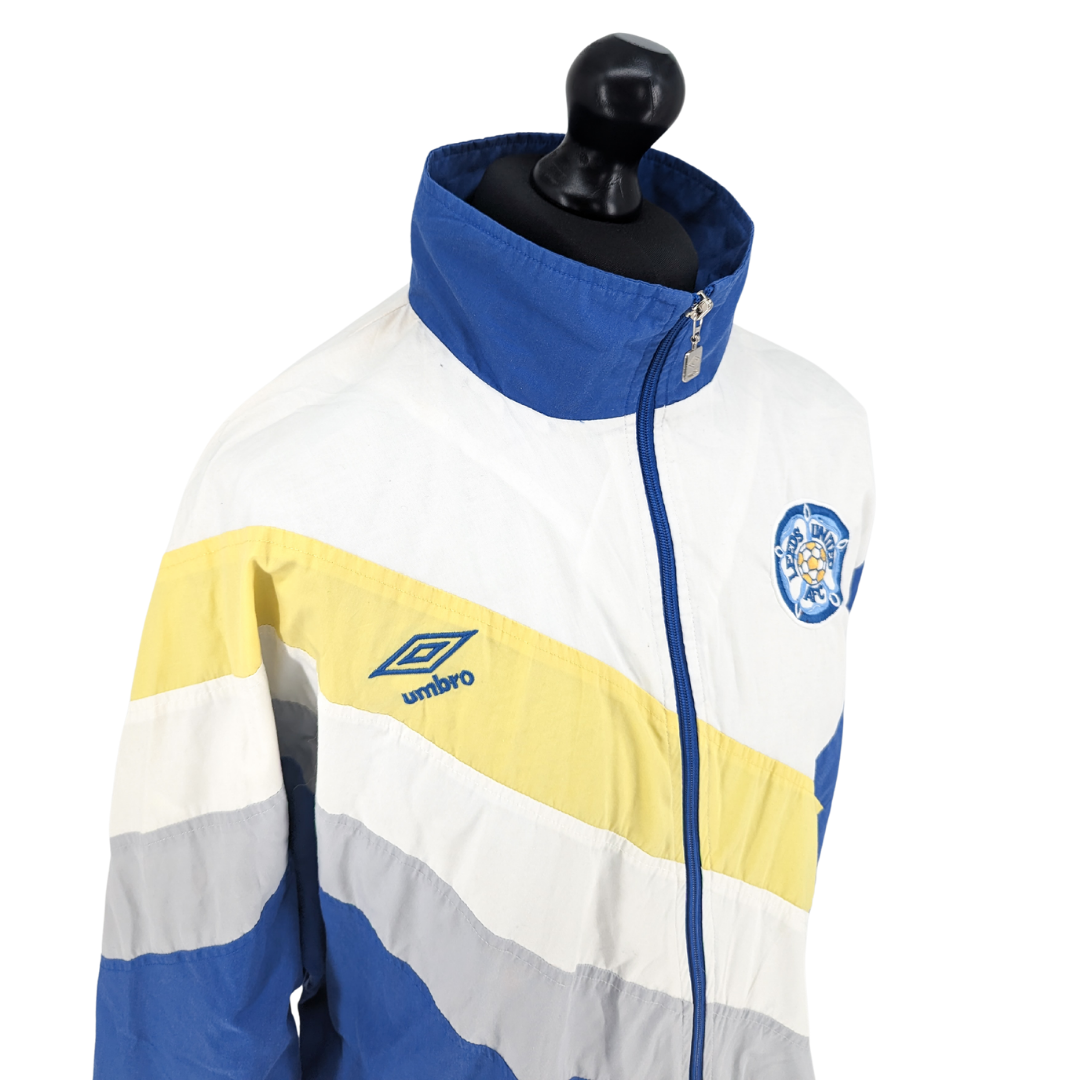 Leeds United training football jacket 1989/91